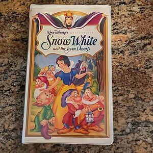 Snow White and the seven Dwarfs Masterpiece VHS